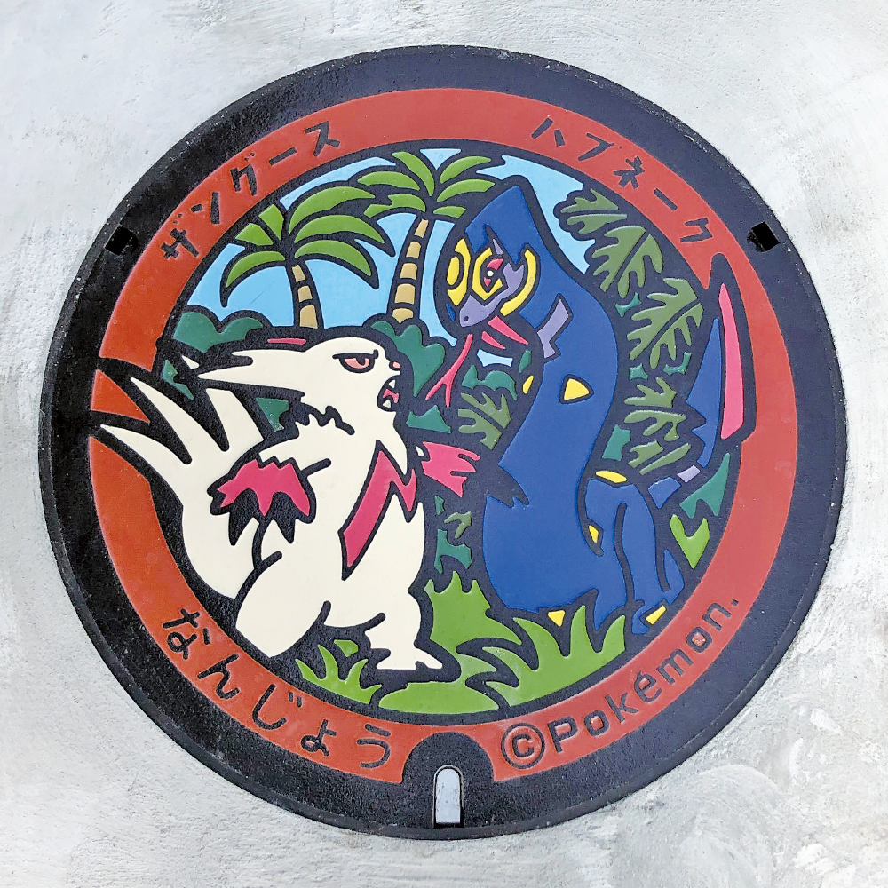 沖縄県南城市のポケふた、ハブネークとザングース