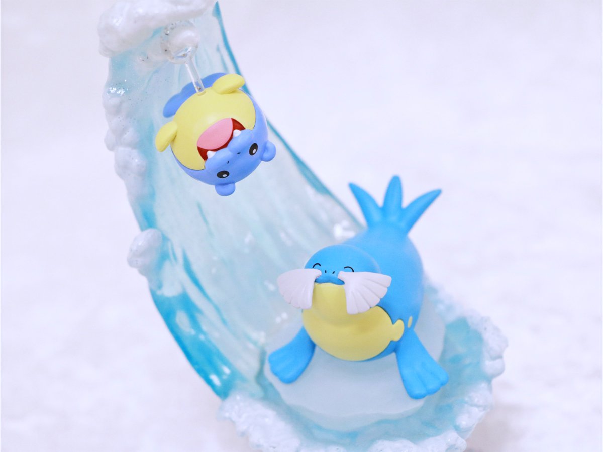 Diamond Dustジオラマの雪と氷のポケモンたち