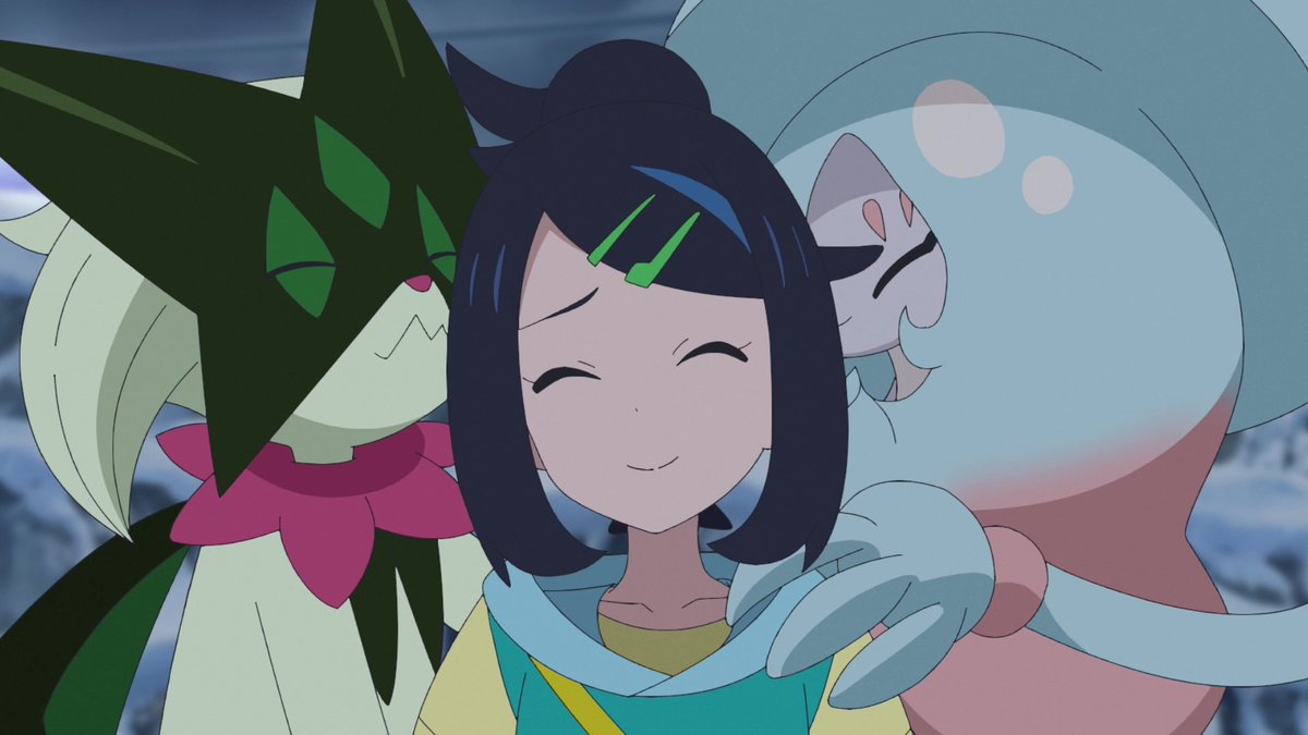 テブリムからブリムオンへの進化シーン