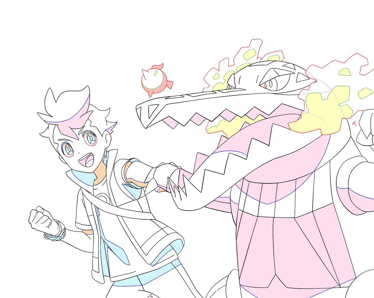 アニポケEDテーマ「ねてもさめても」の原画