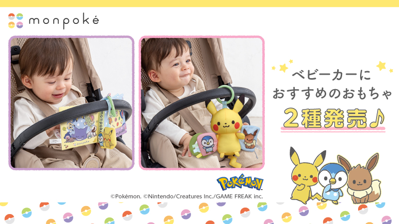 ピカチュウのぬいぐるみと布えほん