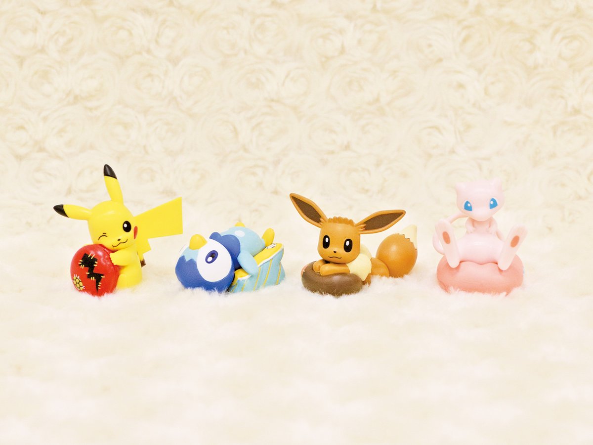 ポケモン おうちで!りらくっしょんマスコット partyのピカチュウなど