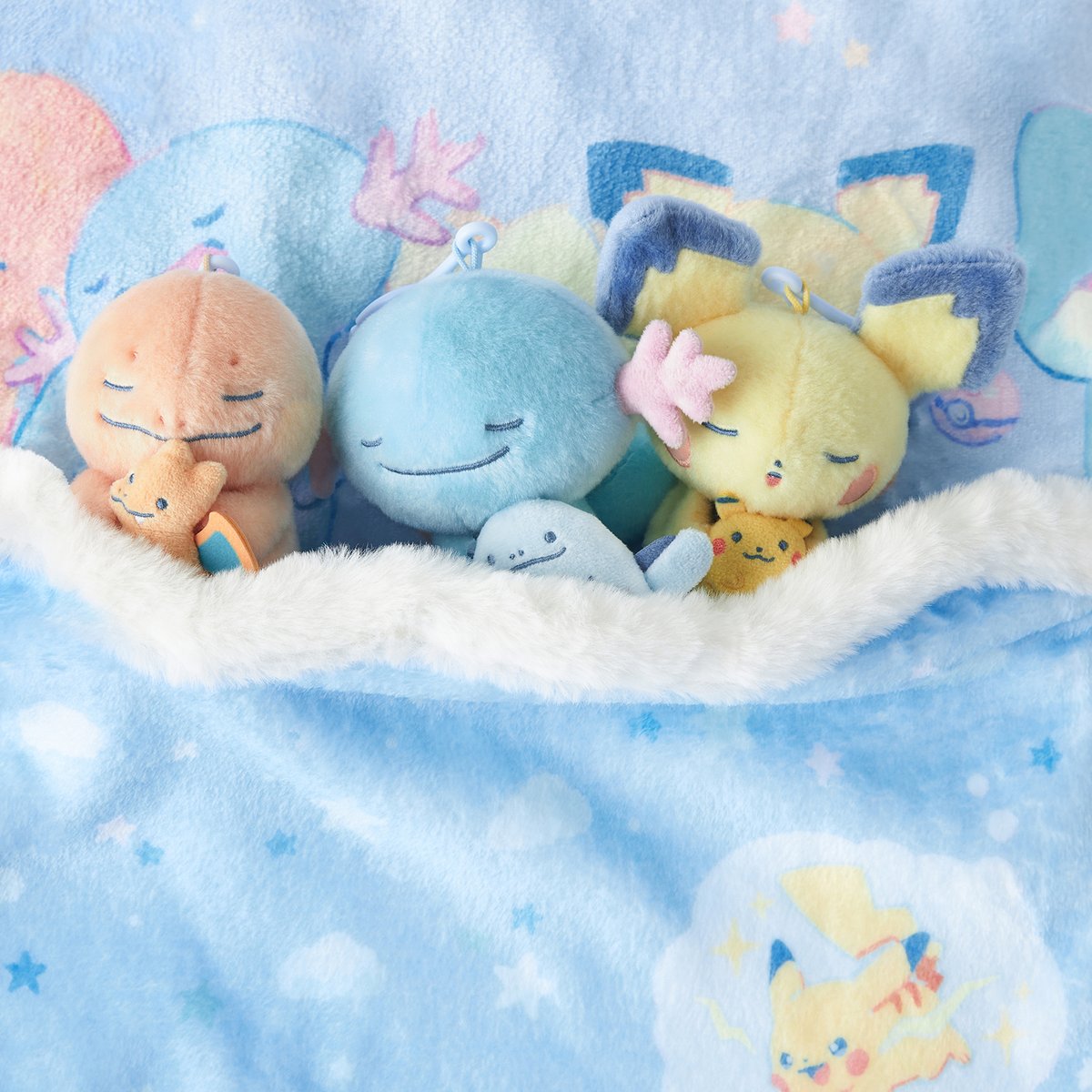 初夢をテーマにした可愛いポケモングッズのイラスト