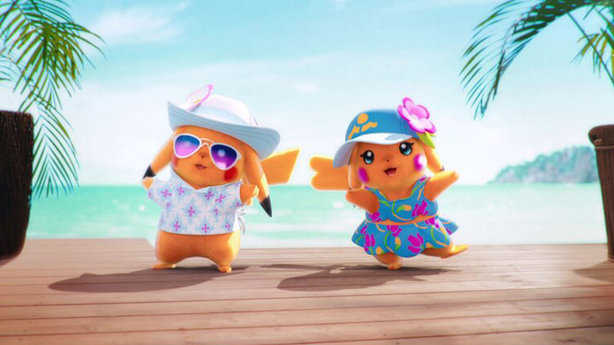 ピカチュウ(カゼピカくん)とピカチュウ(ナミピカちゃん) ピカチュウ(カゼピカくん)とピカチュウ(ナミピカちゃん)