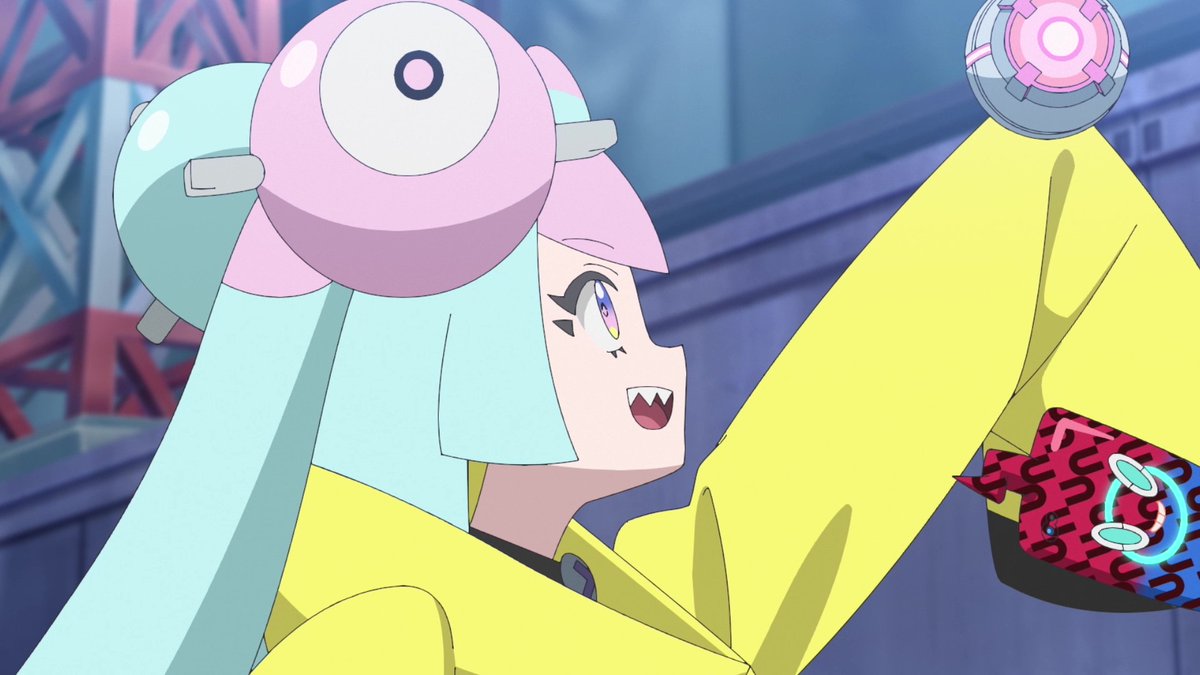 アニポケハイライトのナンジャモシーン