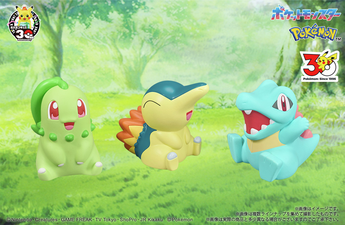 ポケモンキッズ30周年スペシャル vol.1のジョウト地方ポケモン