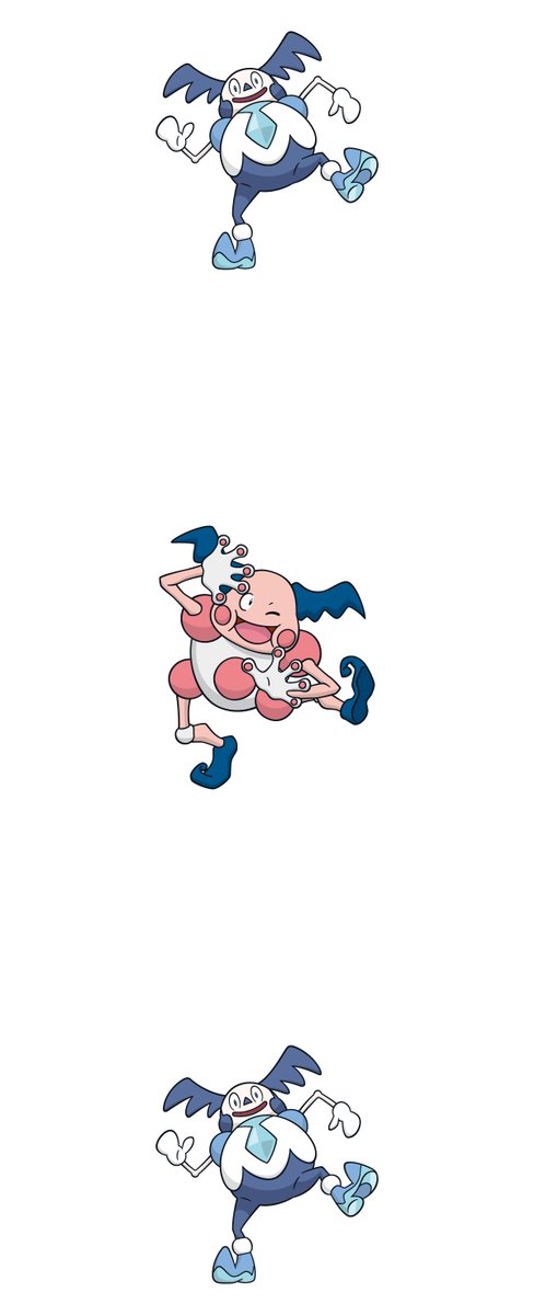 バリヤードのタップを促すイラスト