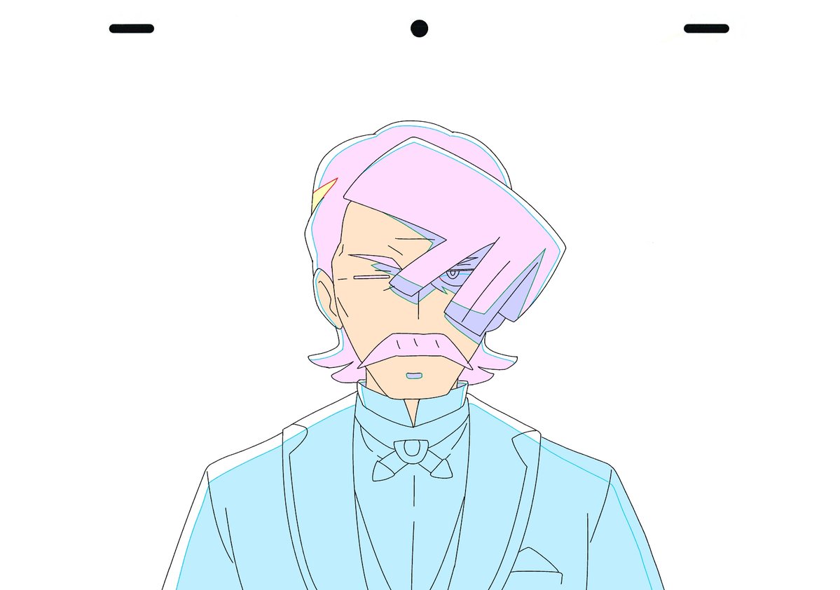 アニポケ第130話のバトルシーン原画、ハンベルとアゲート