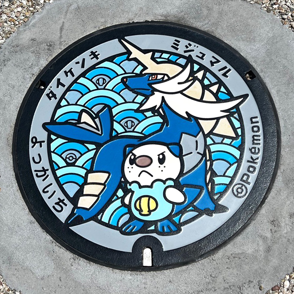 四日市ポケふた ミジュマルとダイケンキ