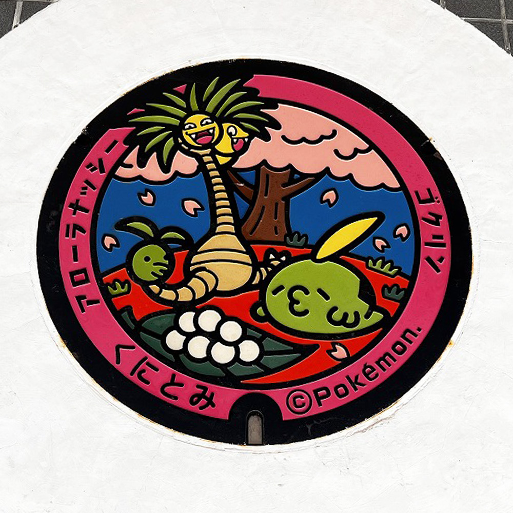 宮崎県国富町のポケふた、アローラナッシーとゴクリン