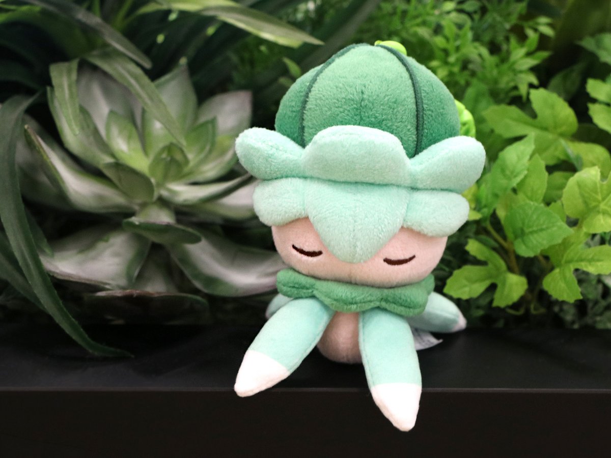 カリキリの香り付きマスコット、元気いっぱいのポーズ