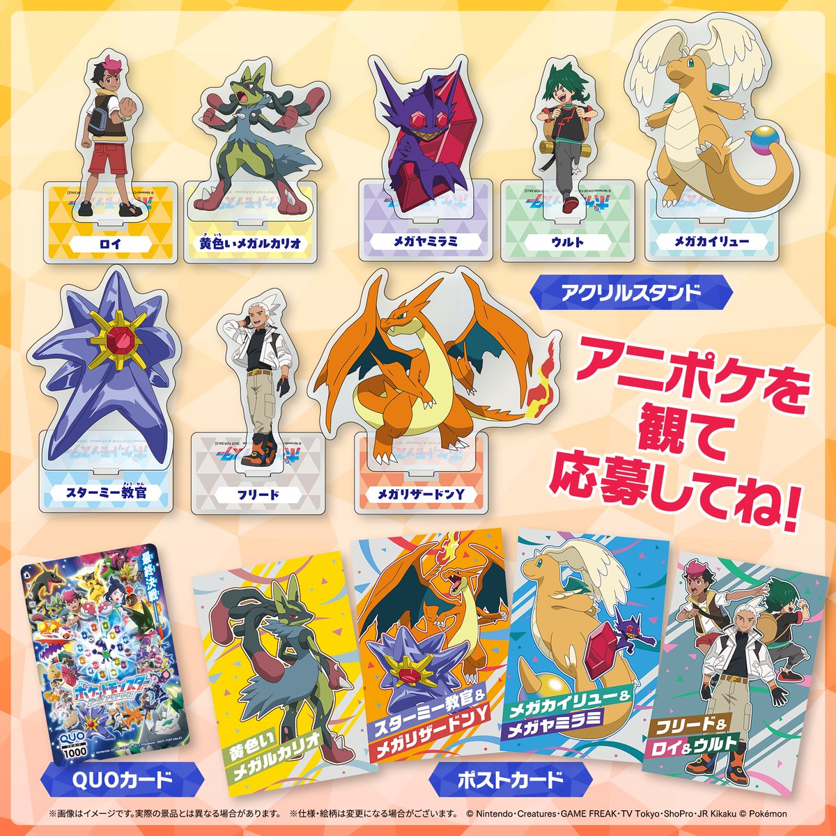 アニポケ視聴キャンペーンの告知画像