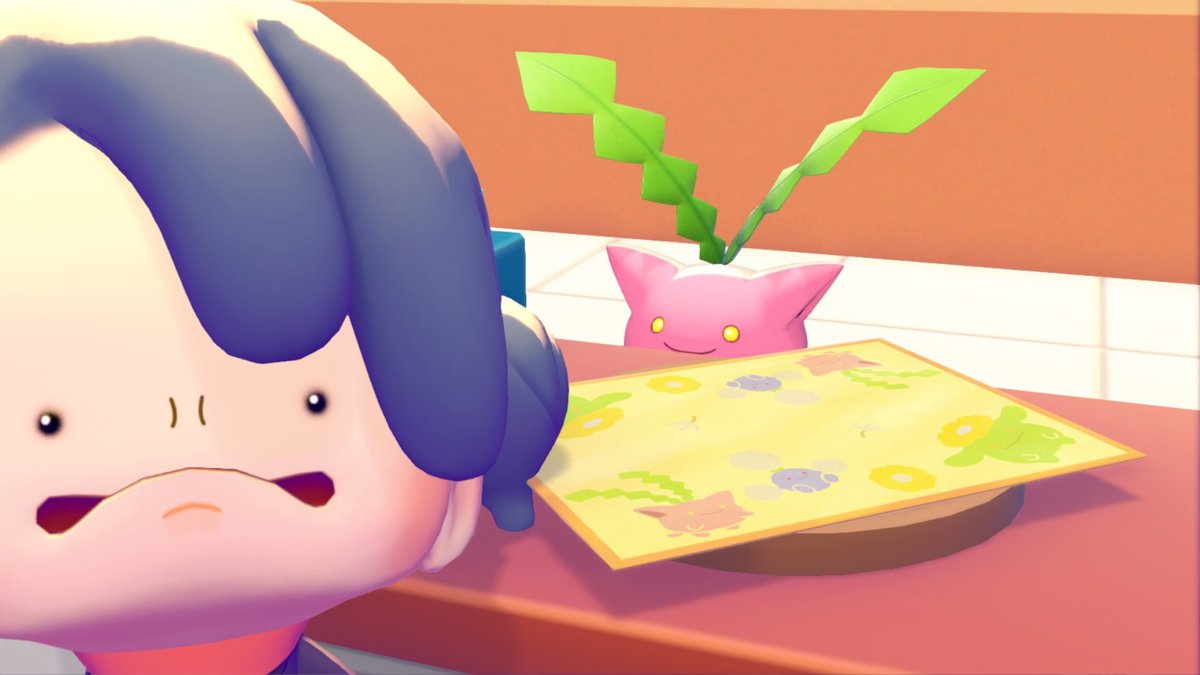 ぽこポケのハネッコわたげあつめイベントイラスト