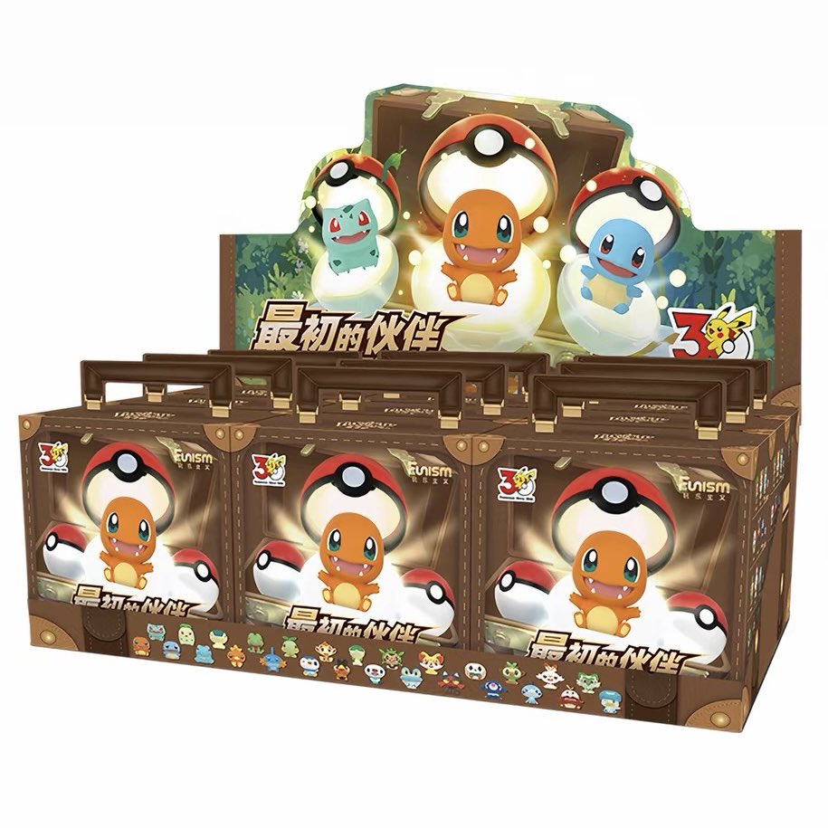 ポケモン30周年フィギュア「最初の仲間」のフィギュア画像1
