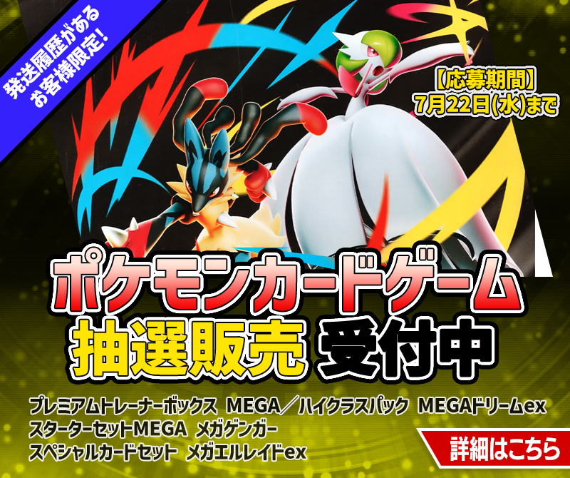 MEGAドリームex抽選販売画像